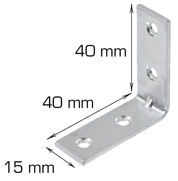 Vinkelbeslag 40mm