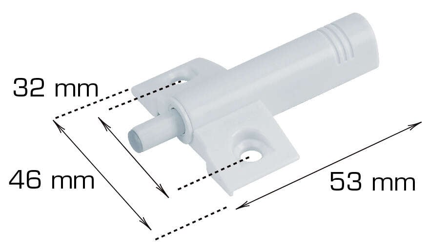 Home>it skapdemper 2 stk. 25 mm