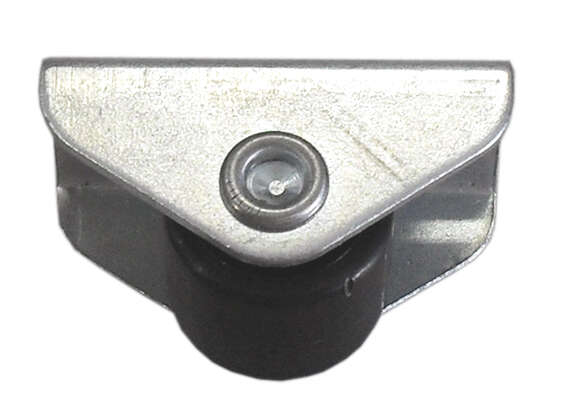 Møbelhjul fast 15 mm