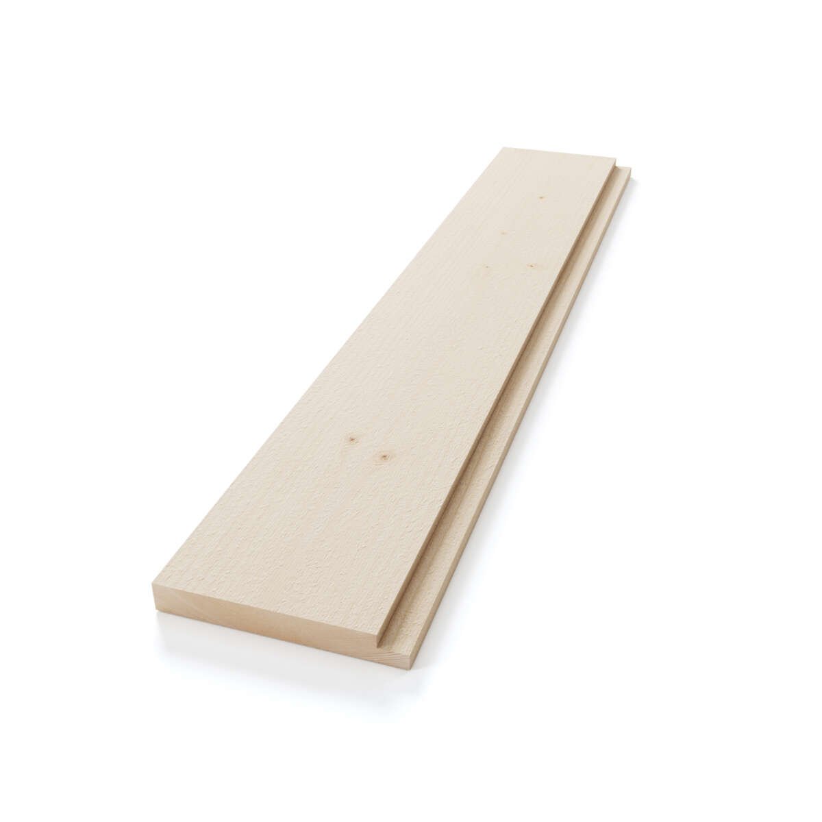 19x148 enkelfals ubehandlet gran kledning