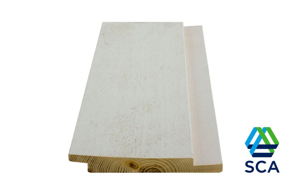 19X148 dobbelfals rettkant grunnet gran kledning