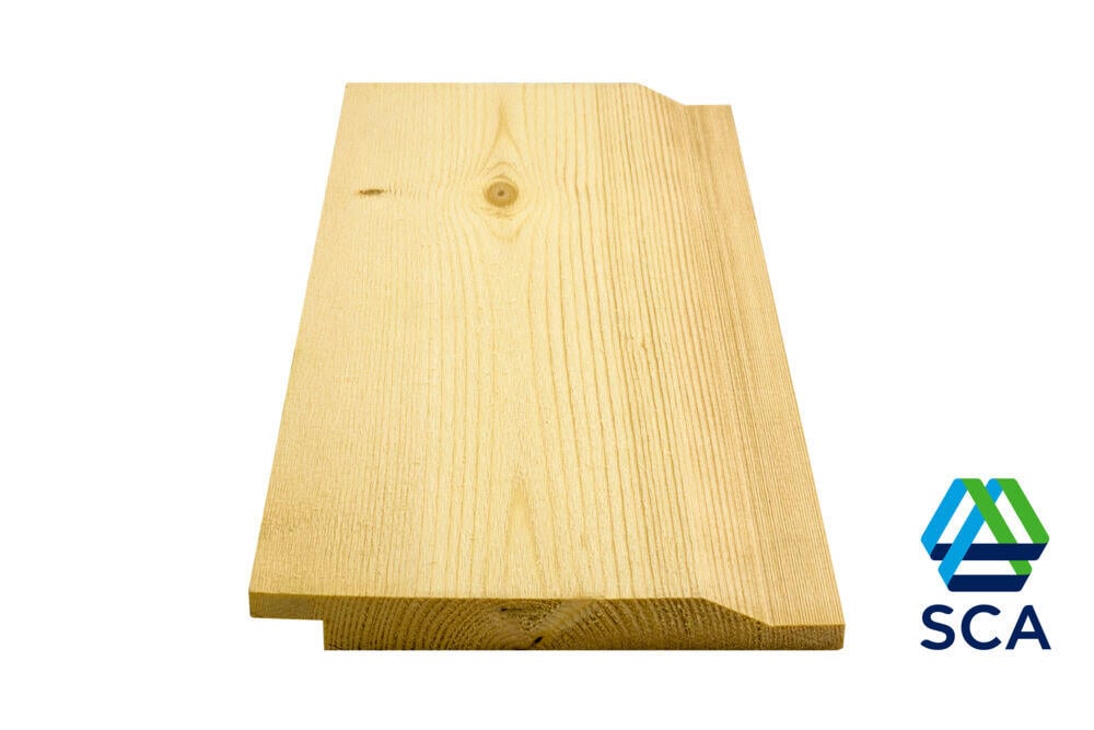 19x173 dobbelfals 28 gr ubehandlet kledning