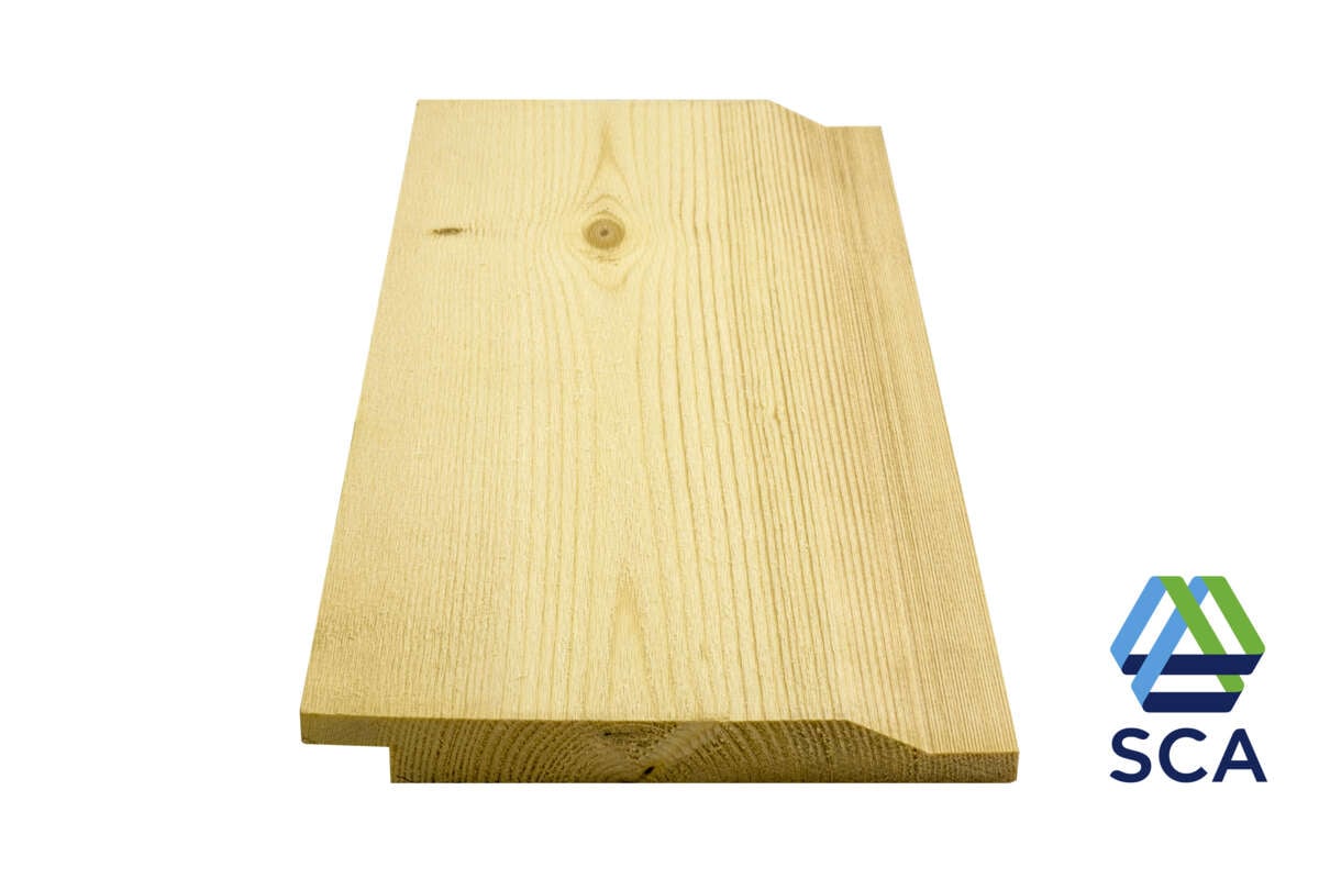 19x173 dobbelfals 28 gr ubehandlet kledning