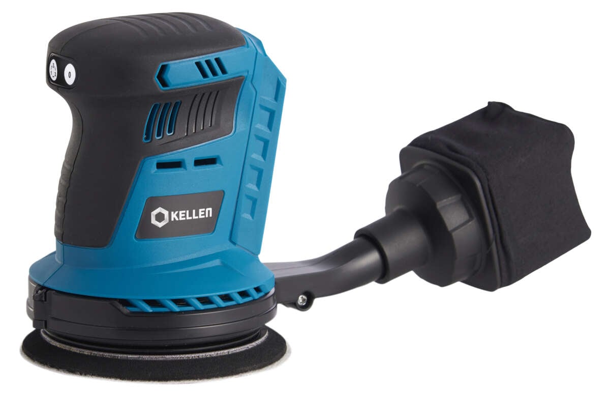 Kellen 18V eksentersliper u/batteri