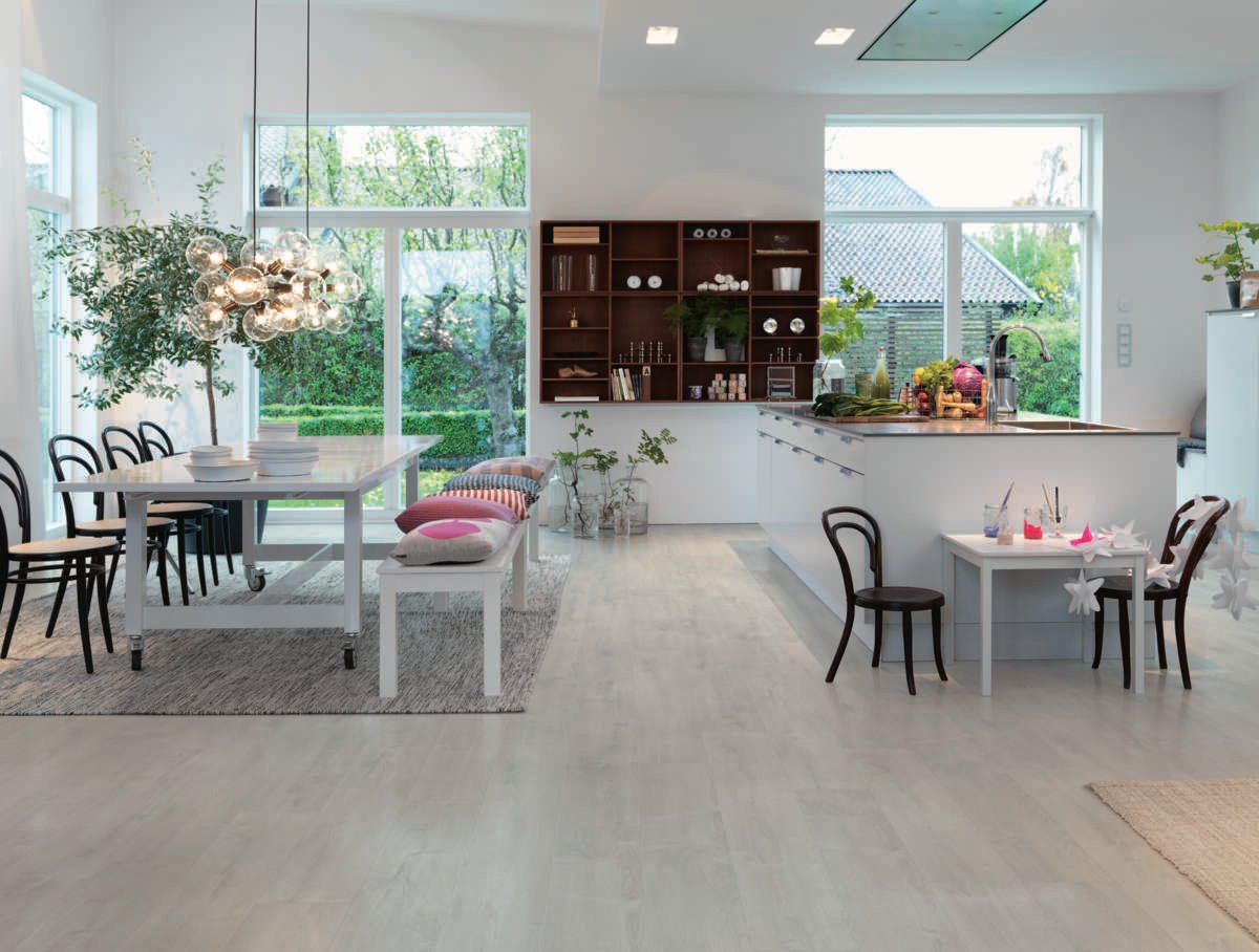 Pergo vinylgulv classlic plank, grey gentle oak