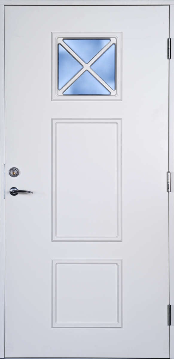 Harmonie Tinn sotet glass ytterdør