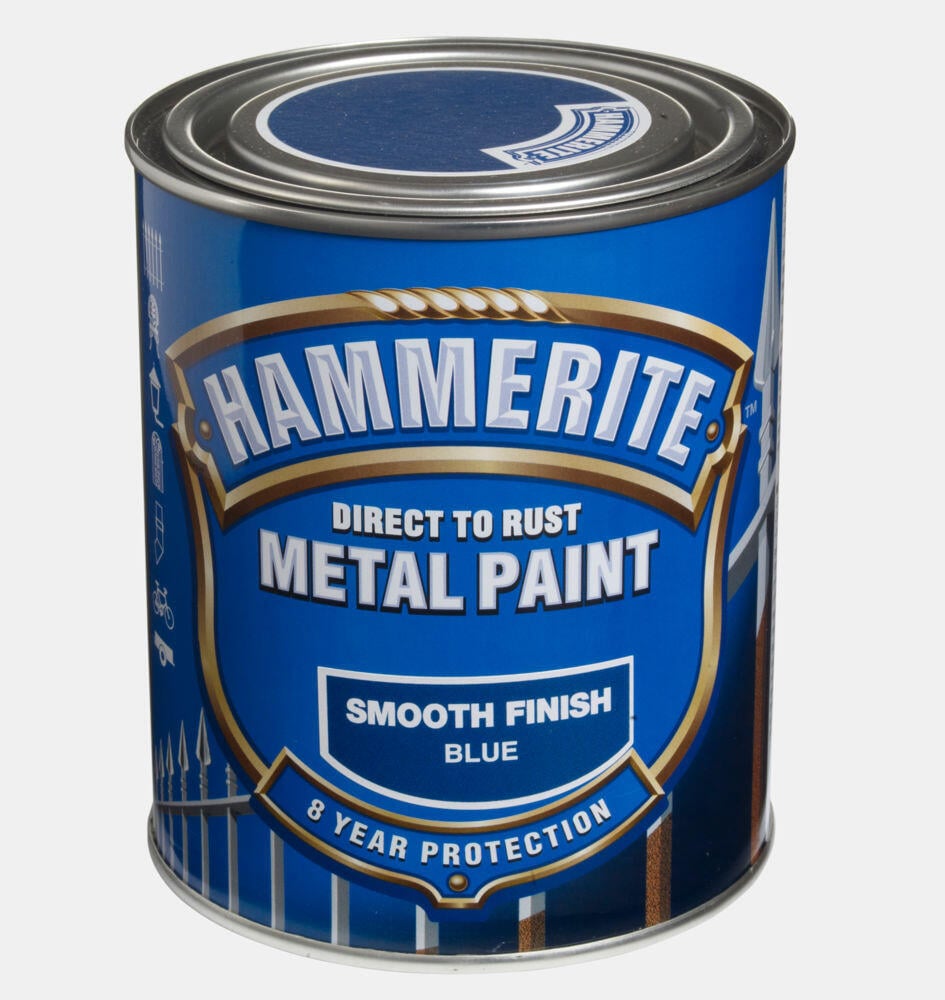 Hammerite effect finish
