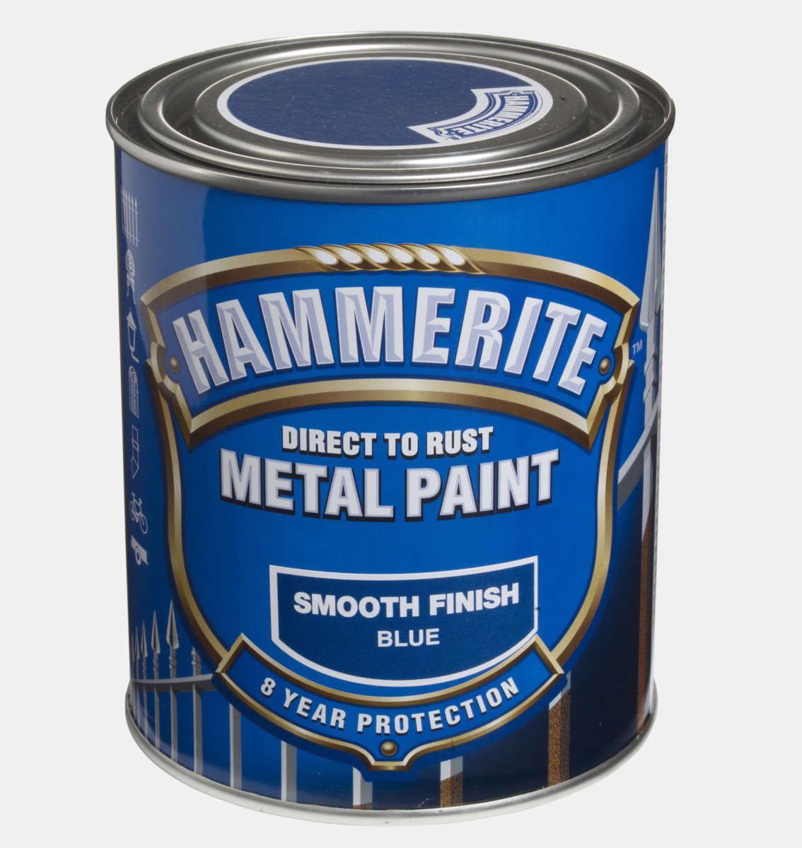 Hammerite effect finish