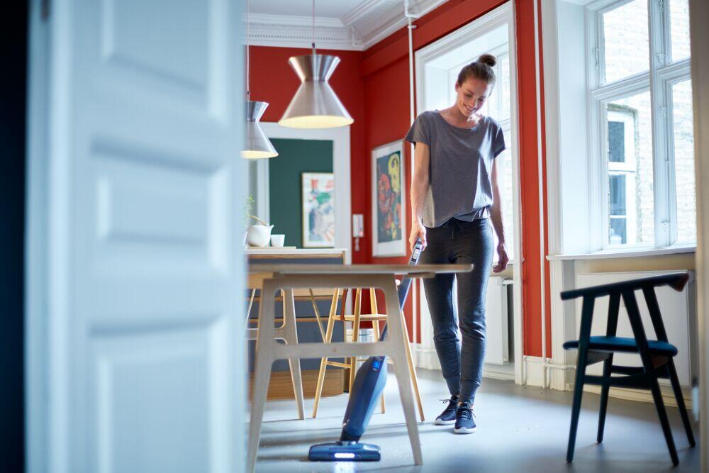 Nilfisk Easy Max Blue 20V 2-i-1 støvsuger