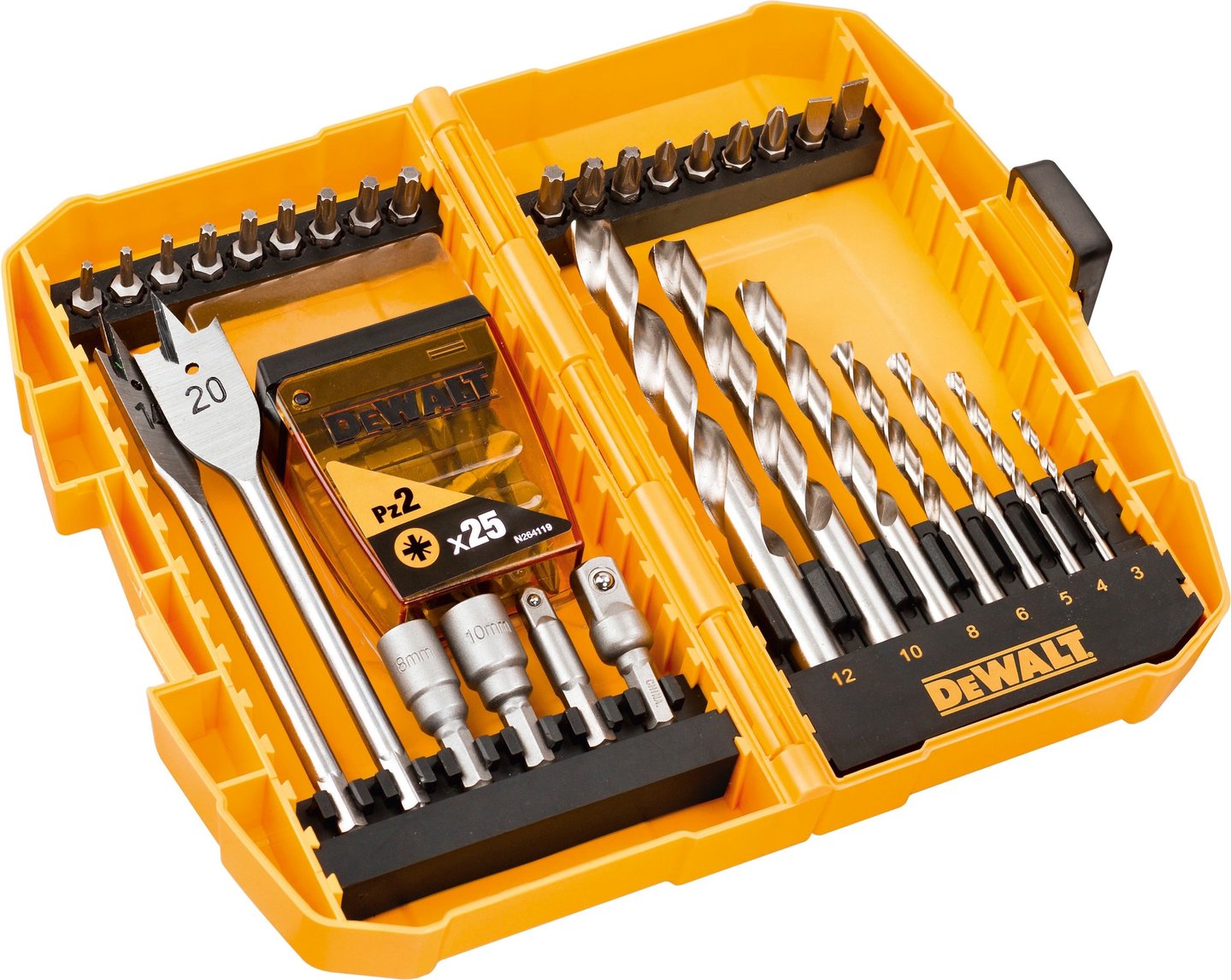 DeWalt DT71501 56 delers bor- og bitssett