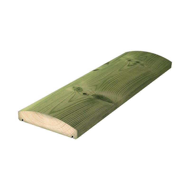 34X145 Impregnert oval altanrekke