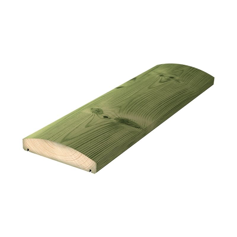 34X145 Impregnert oval altanrekke