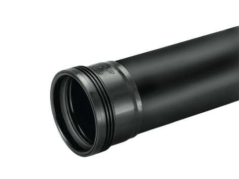 Wafix 75 x 2.6 x 3000 mm sort PP rør