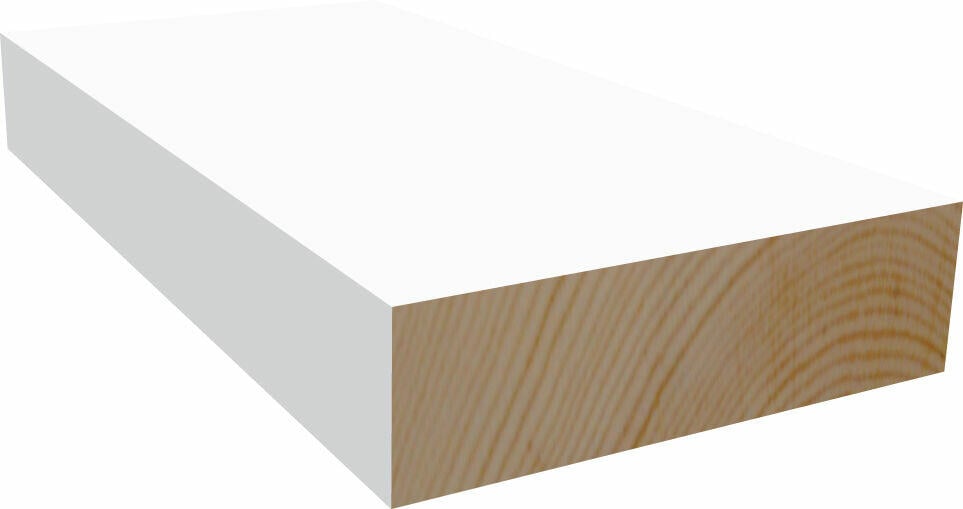 21X95X4400 Glattkant Moderne Bomull