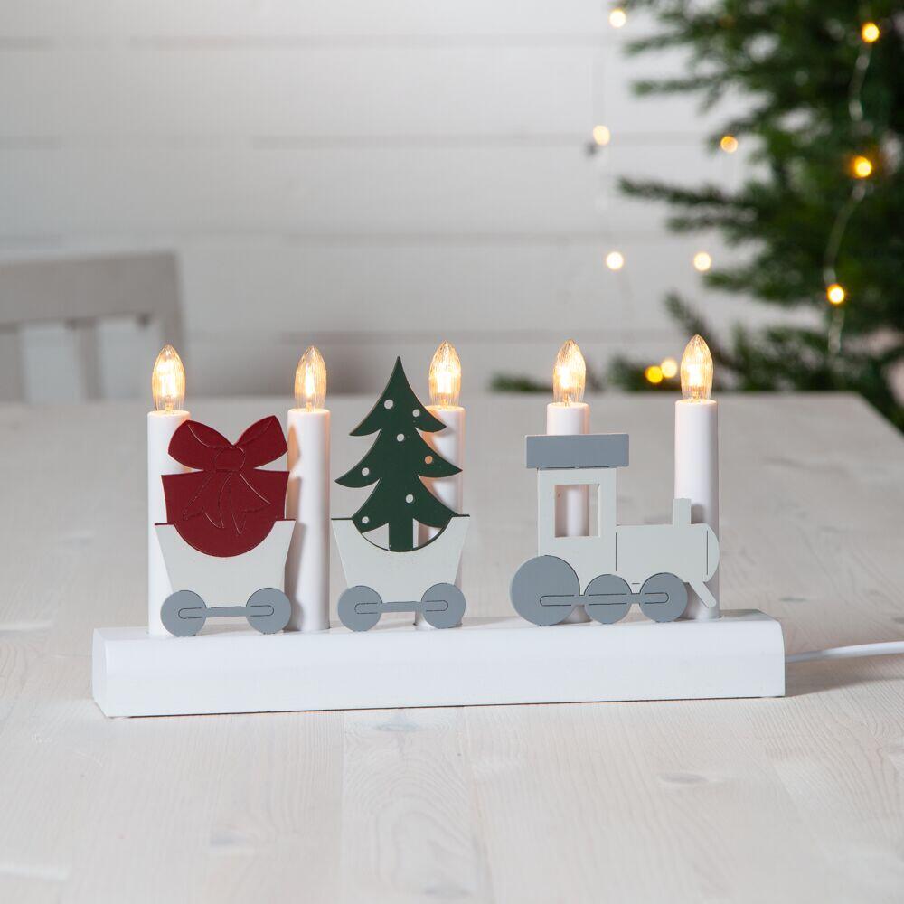 Julia LED-lys tog julestake