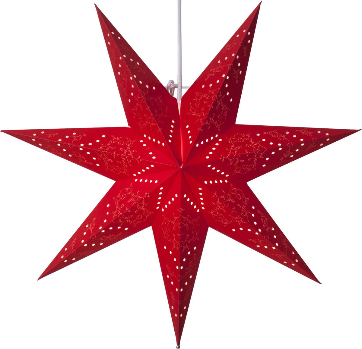 Sensy LED-lys papir 54 cm julestjerne