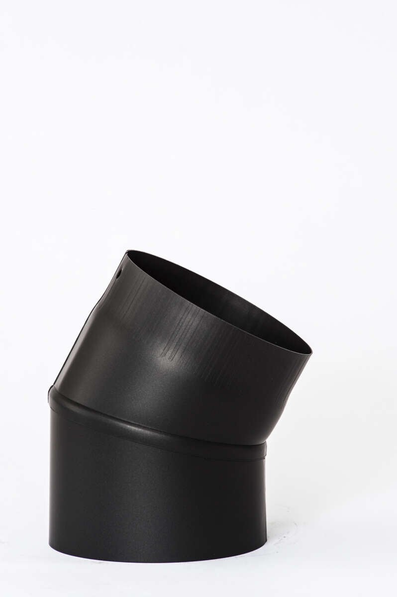 Tolmer røkrør kort kne Ø125×30°