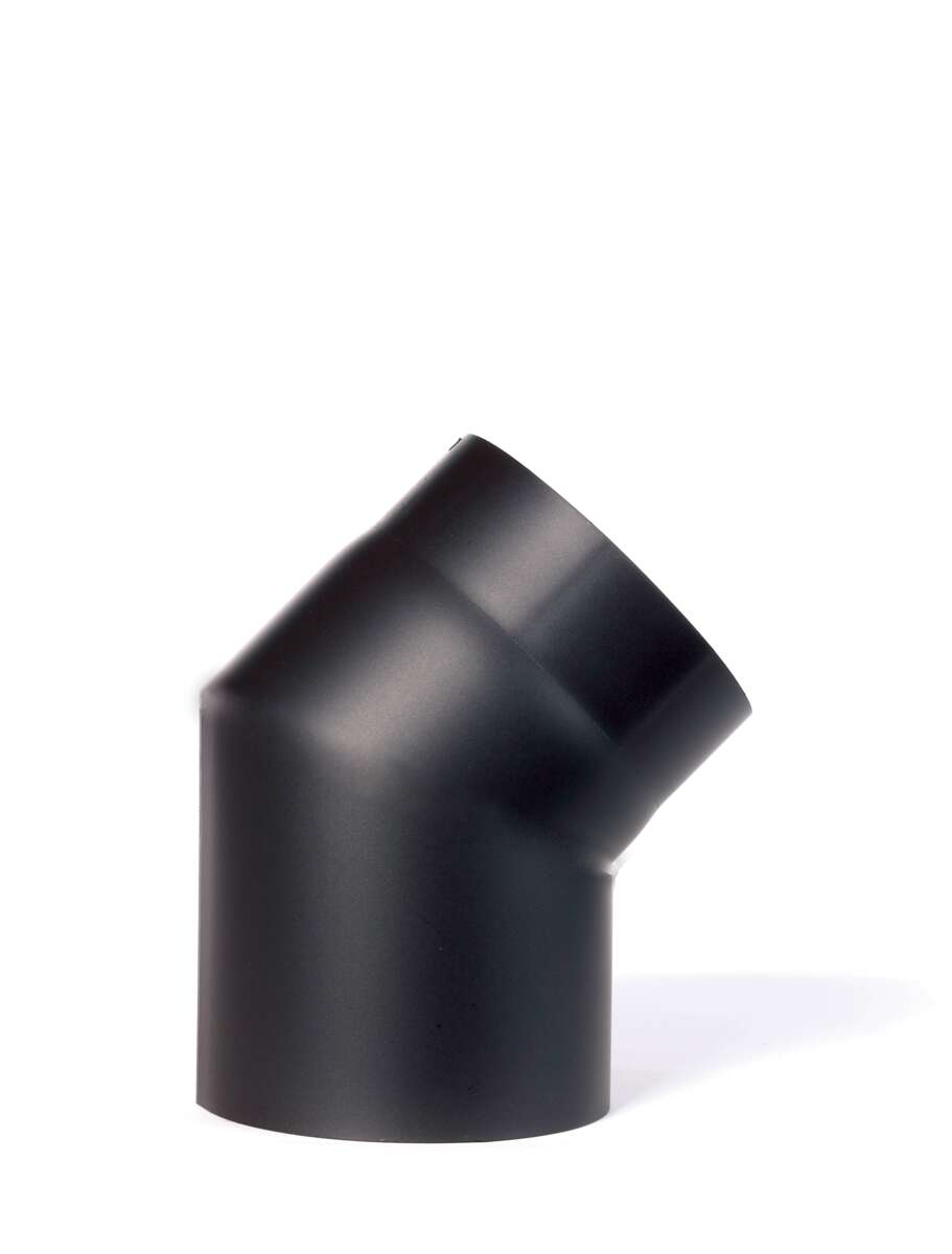 Tolmer røkrør kort kne Ø125×45°