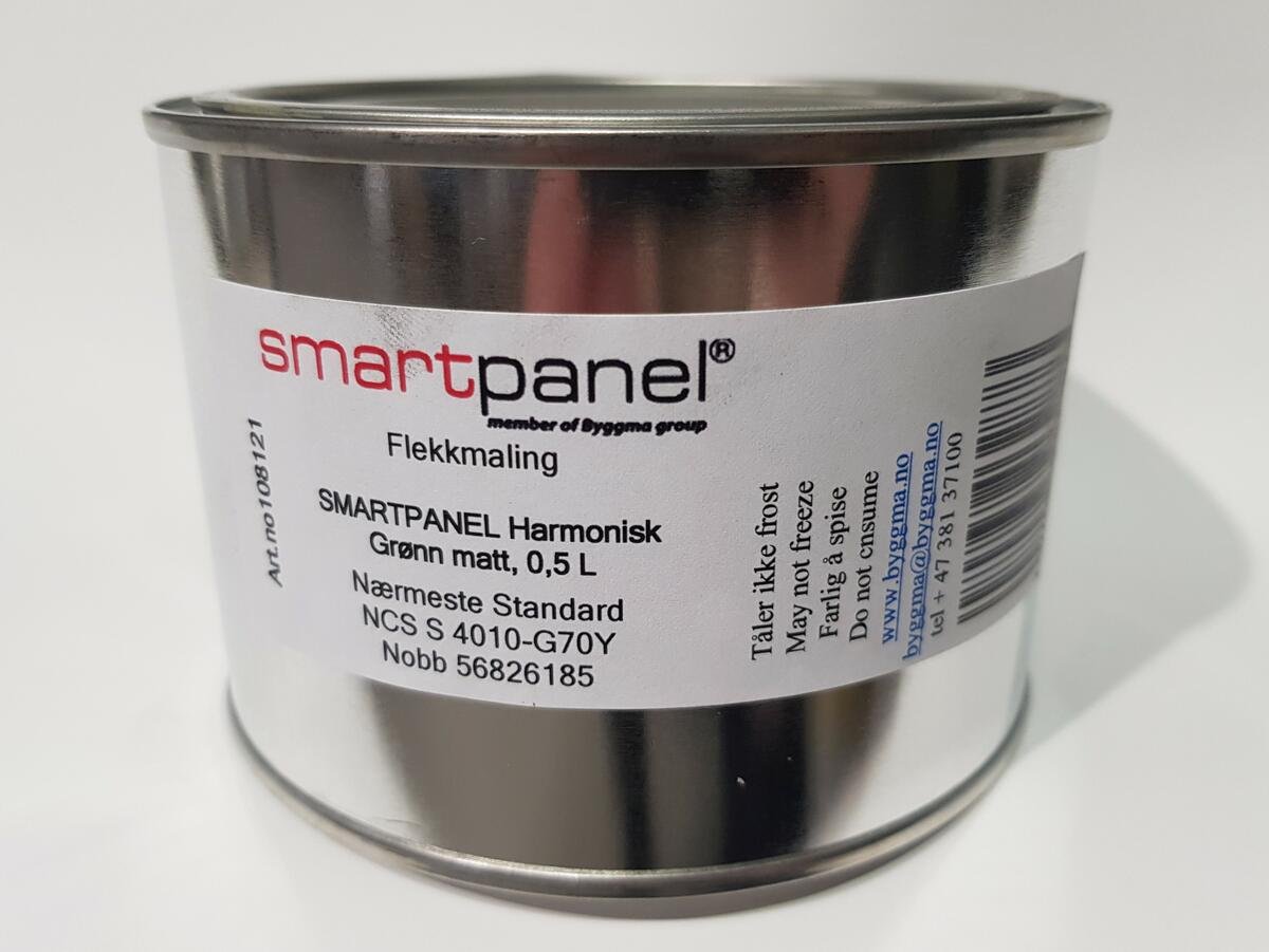 Smartpanel 12-15/silkematt interiør reparasjon/flekkmaling