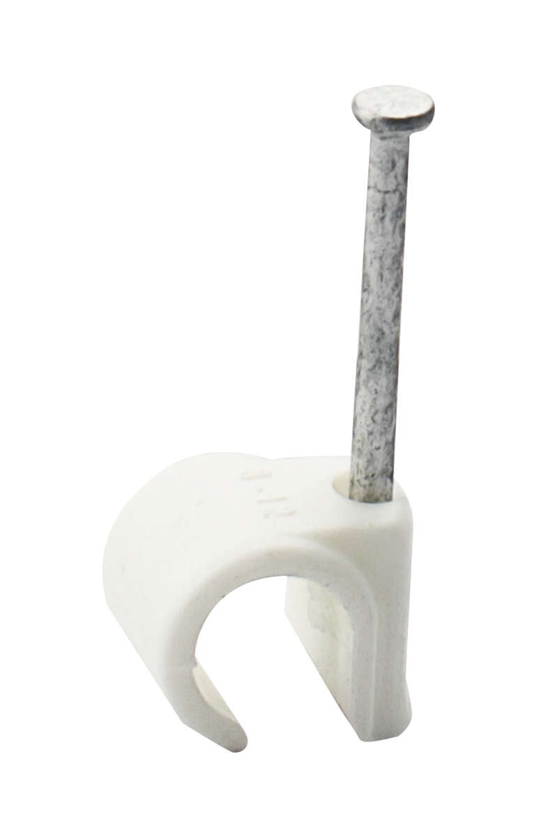 Egant Kabelklips 8-12 hvit