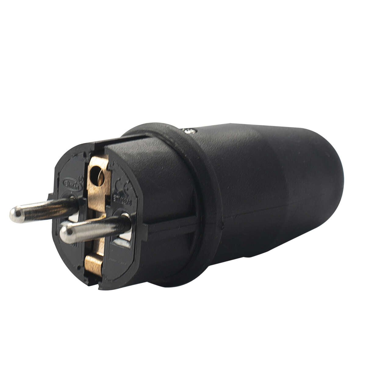 Egant Støpsel m/jord IP44 Gummi