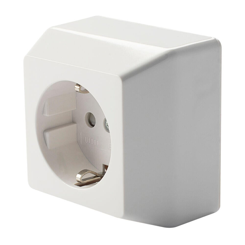 Egant enkel stikkontakt m/jord 5 pk