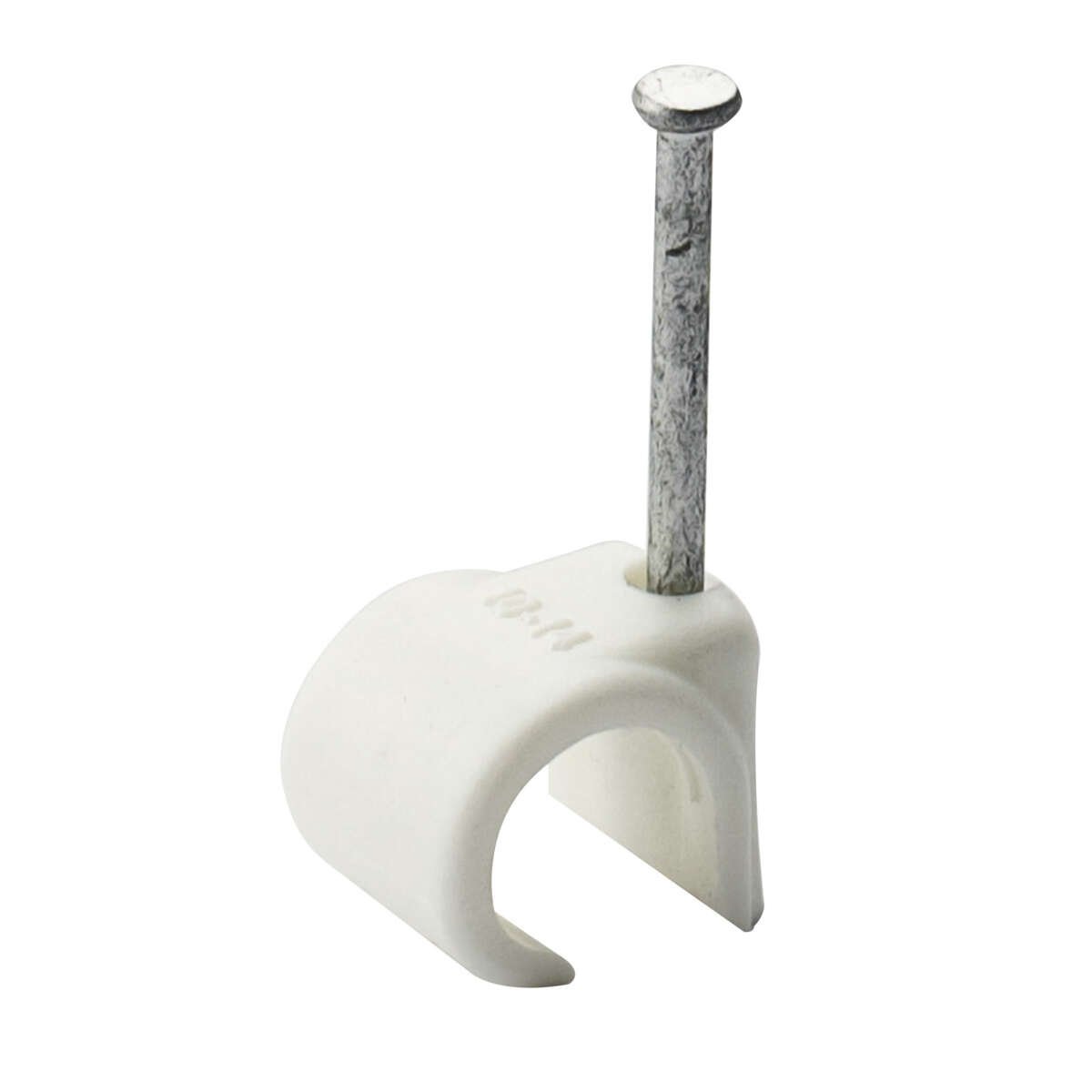 Egant Kabelklips 10-14 hvit