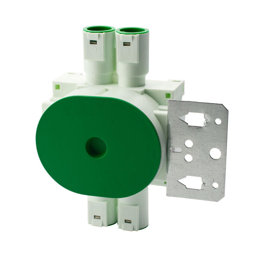 Egant veggboks 1.5 liggende 4-løp m/stenderfeste