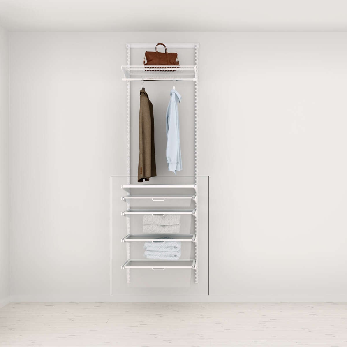 Elfa kompletteringsprodukter alternativ 4