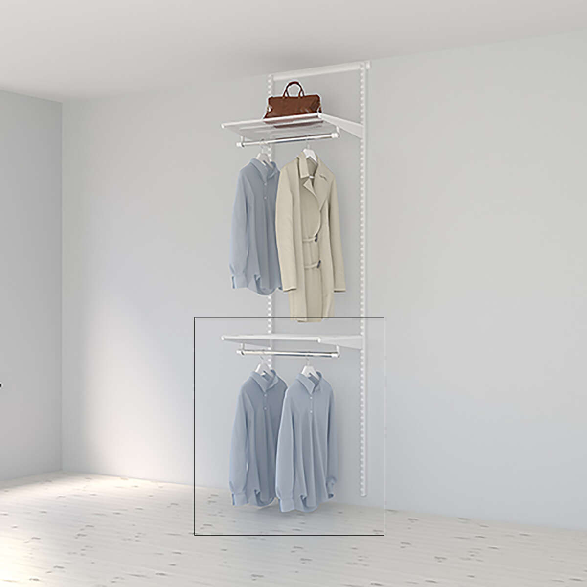 Elfa kompletteringsprodukter alternativ 1