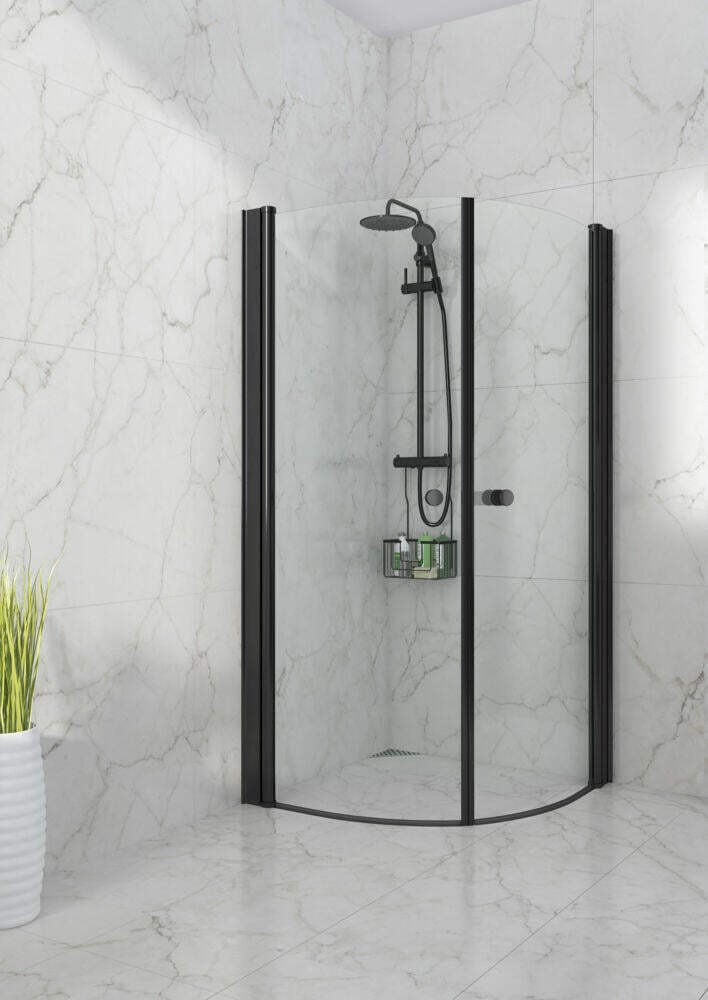 Duxa Elegant buede dusjdører 2 stk