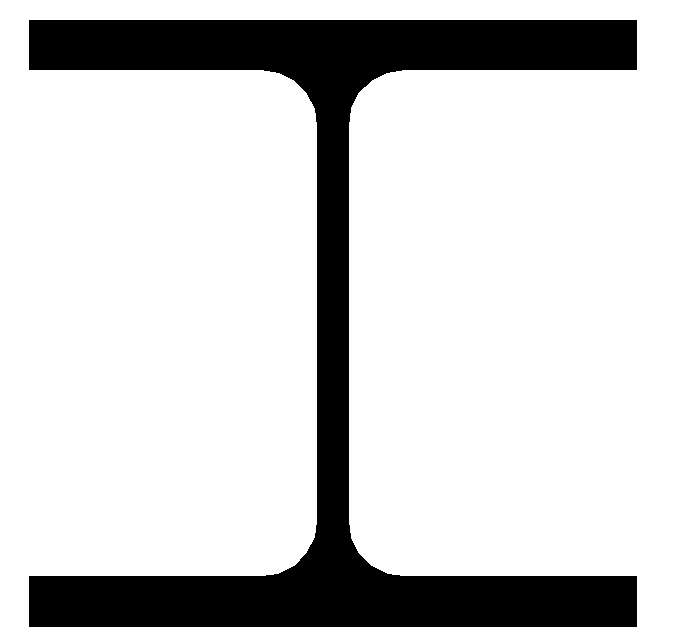 Stålbjelke 240 x 240 mm