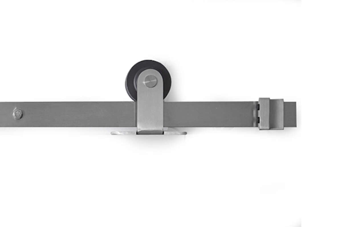 Habo Retro Toppmontert Rustfritt Skyvedørsbeslag