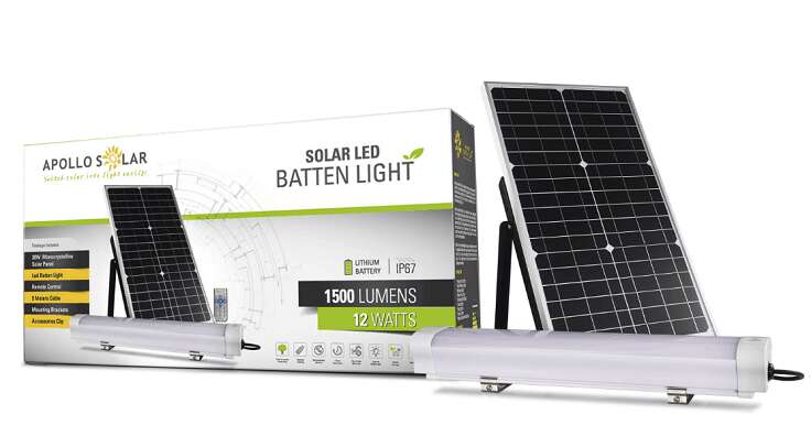 Palmako LED-lampe m/solcellepanel X1500