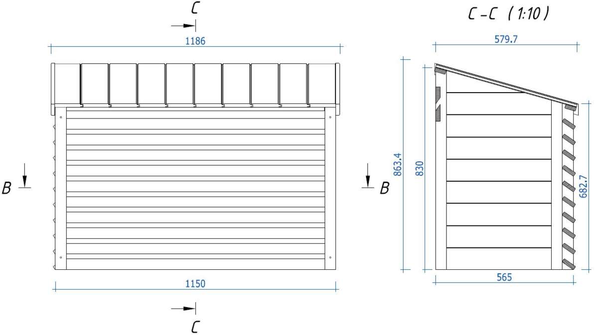 Palmako varmepumpedeksel Edwin hvit