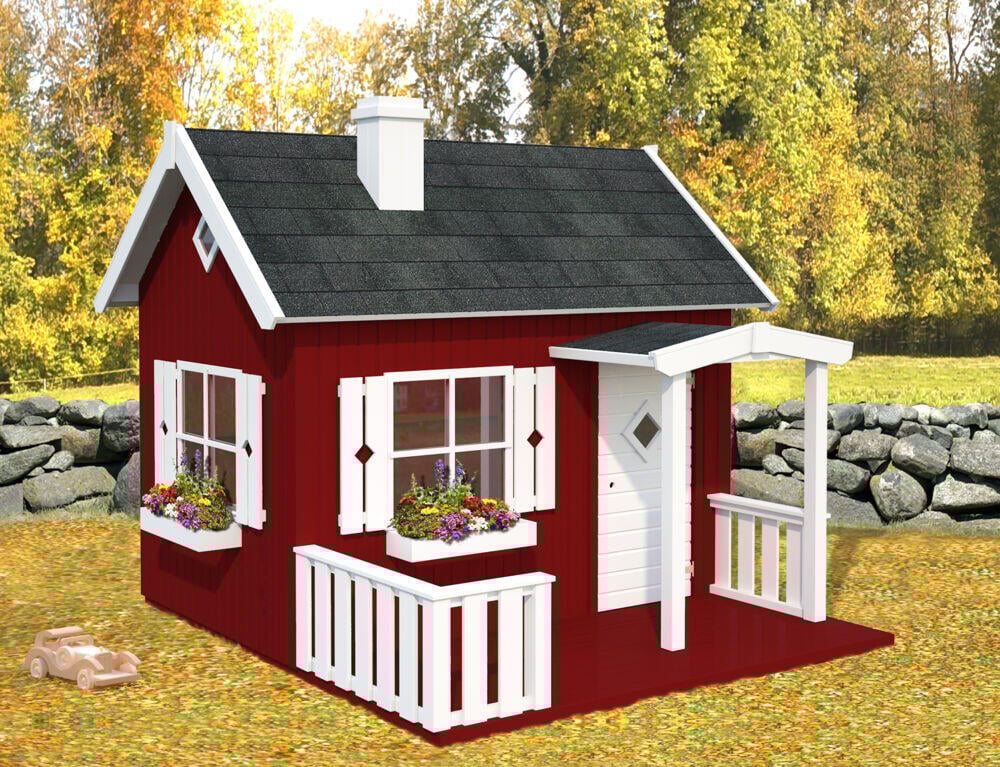 Palmako Mille lekehus m/terrasse 3,6 m²+ 2,68 m²
