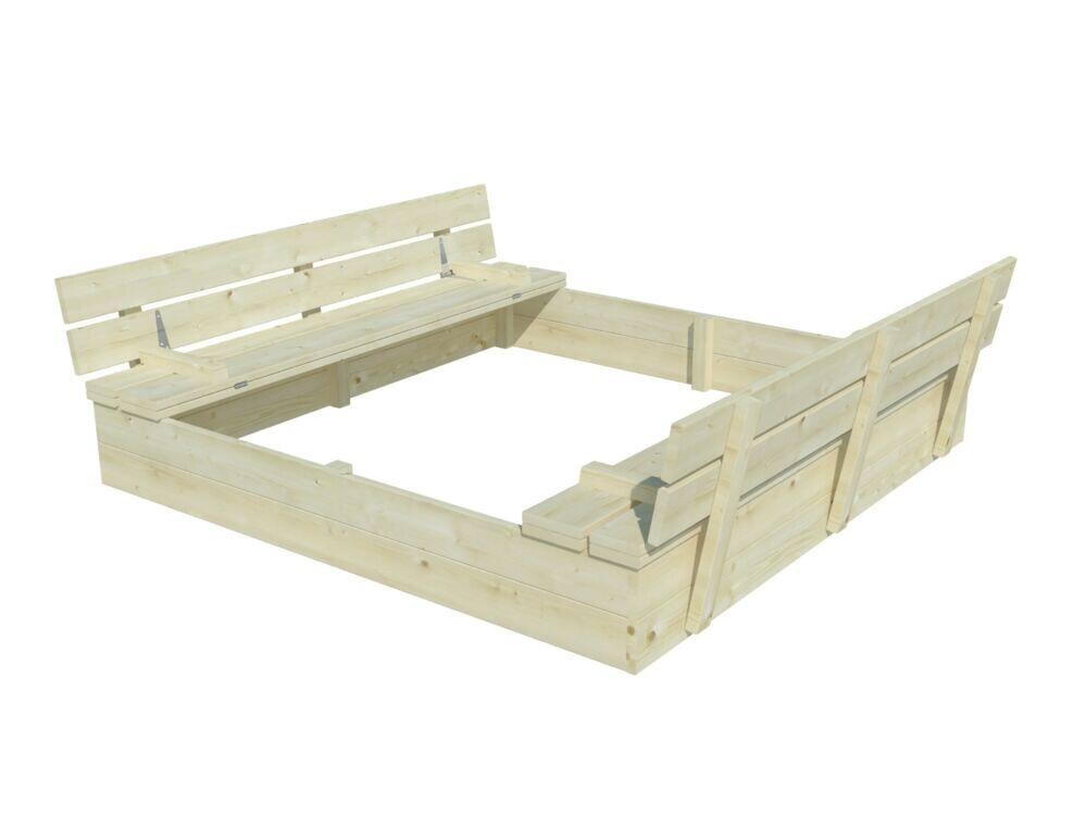 Palmako Sandy sandkasse 14 m/lokk