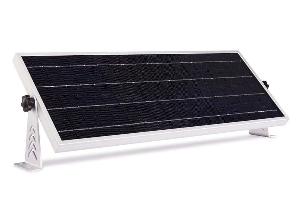 Palmako LED-lampe m/solcellepanel E-600