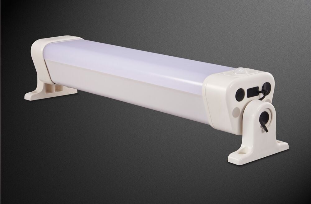 Palmako LED-lampe m/solcellepanel E-360