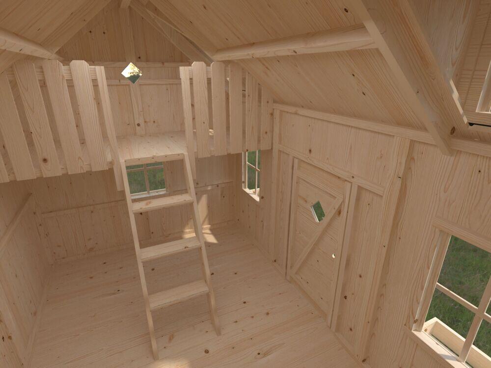 Palmako Marie lekehus m/hems 5,4 m²