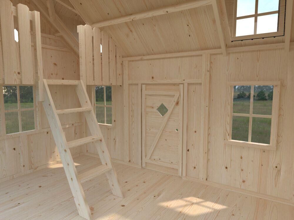 Palmako Marie lekehus m/hems 5,4 m²