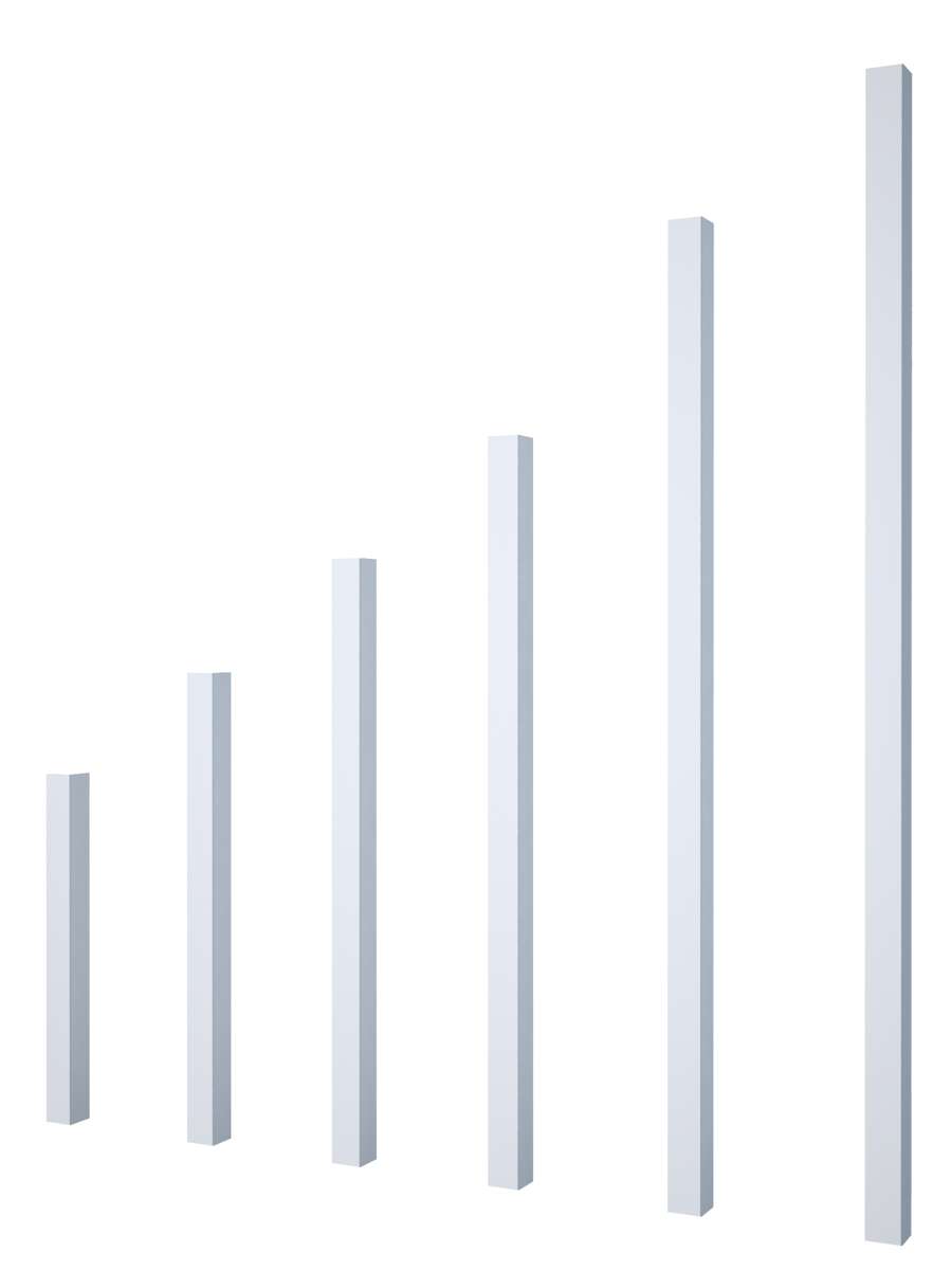 Palmako stolpe 70x70 mm hvitmalt