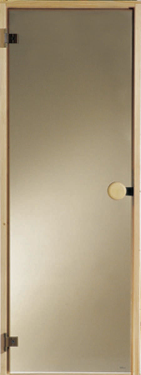 Harmonie badstuedør helt glass