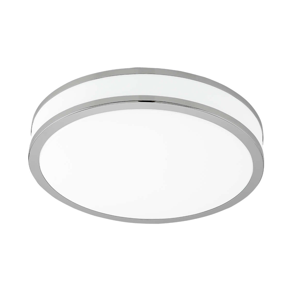 Palermo 2 takplafond krom/hvit 24W LED