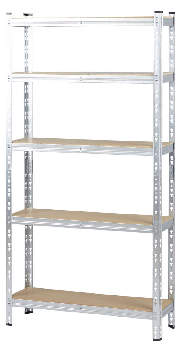 Probuilder stålreol 175 kg, galvanisert