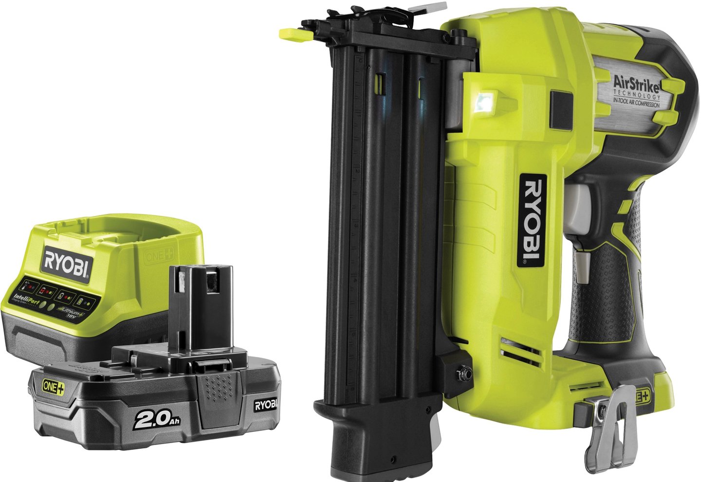 Ryobi R18N18G-120S spikerpistol dykkert m/batteri+lader