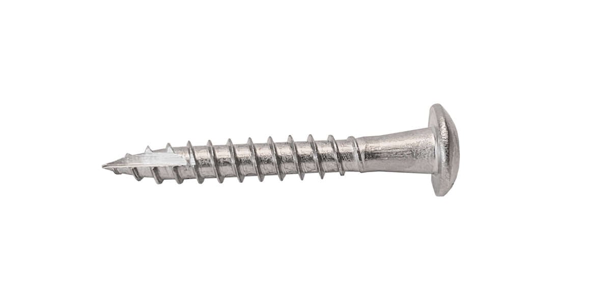 Rennekrokskrue rustfri 4,8X35 A150