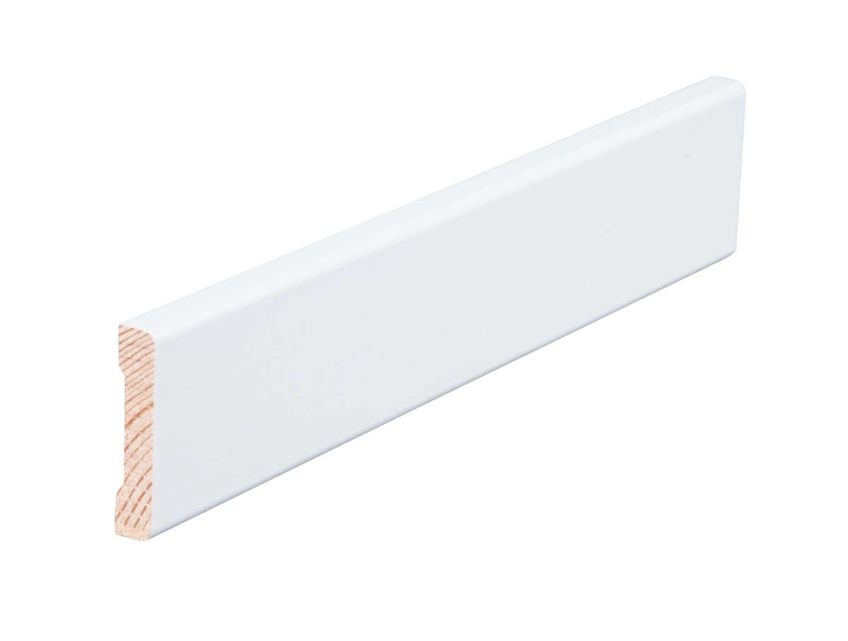 09x28x2400 Brannmurlist furu hvit S 0502-Y