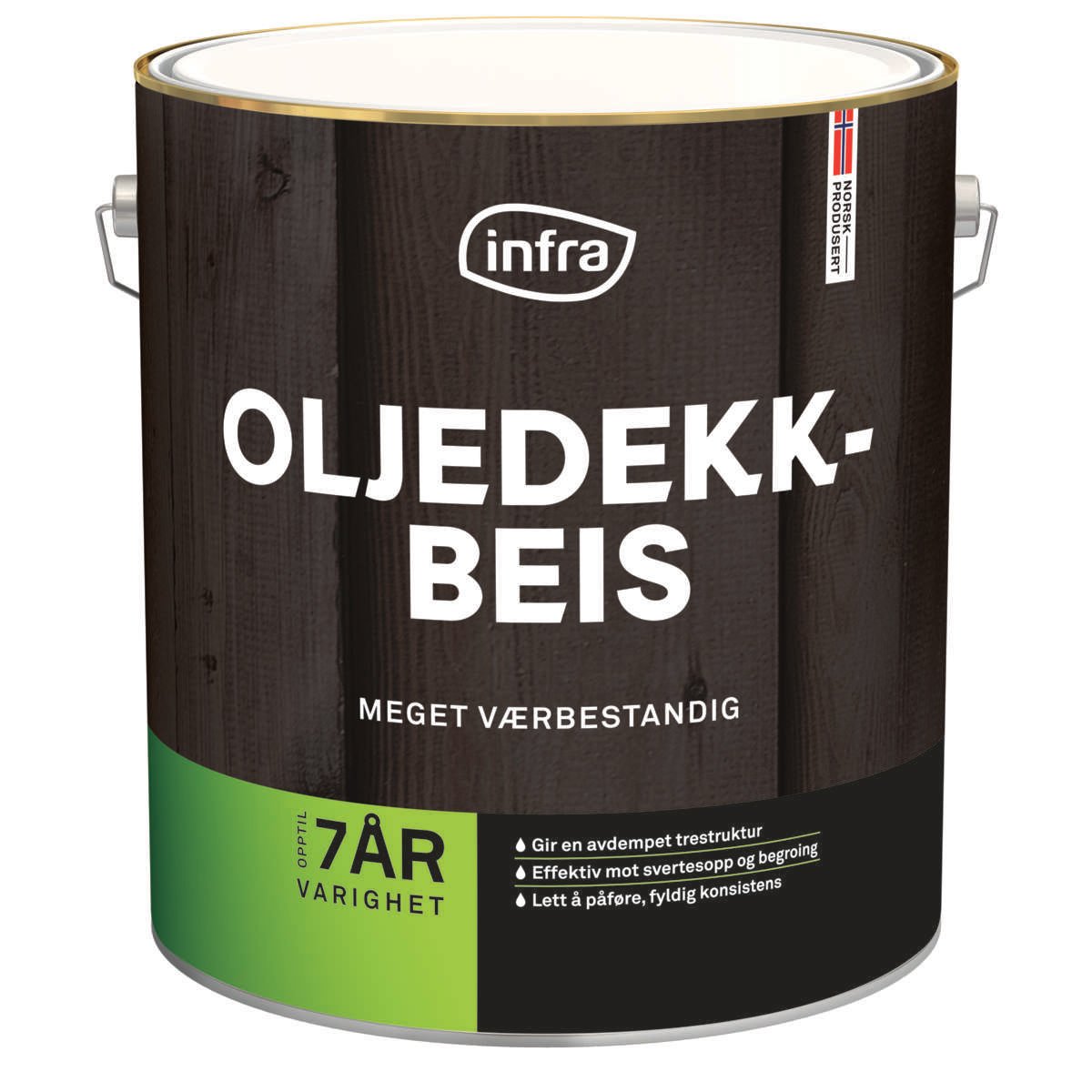 Infra oljedekkbeis