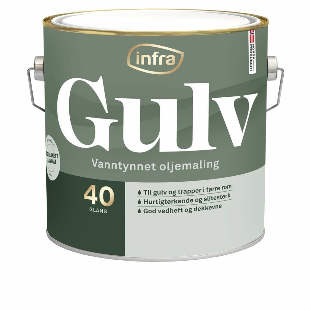 Infra Gulv 40/halvblank interiørmaling